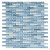 Andova Tiles SAMPLE Loic 0375 x 1625 Glass Brick Joint Mosaic Tile SAM-ANDLOI448